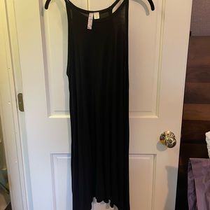 Simple Francesca’s Collection Black Highneck Dress